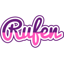 Rufen cheerful logo