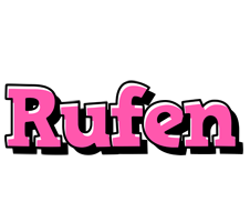 Rufen girlish logo