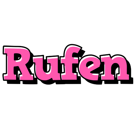 Rufen girlish logo