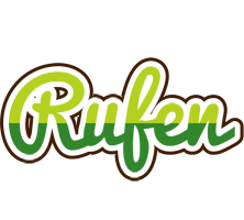 Rufen golfing logo