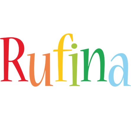 Rufina birthday logo