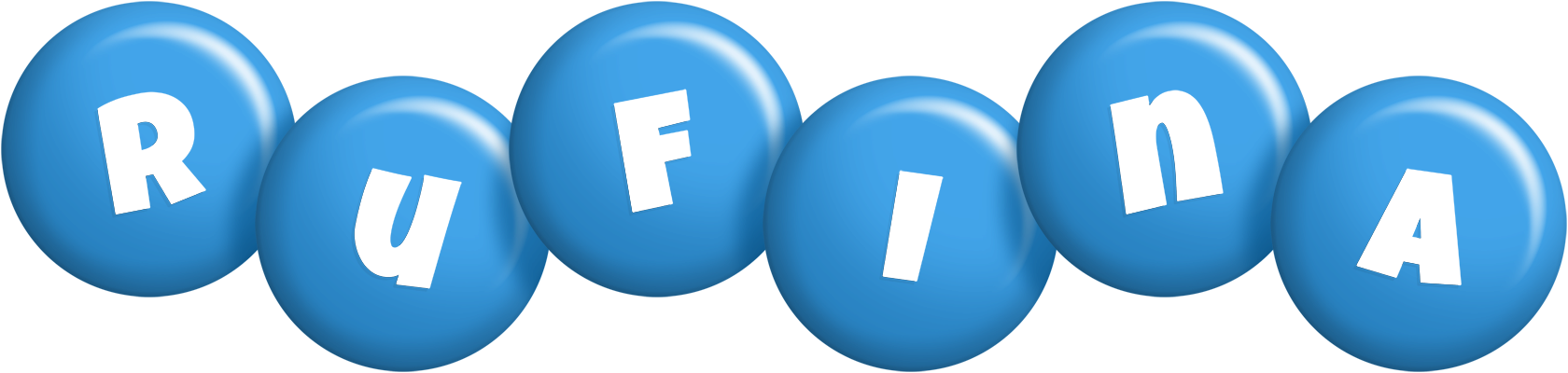 Rufina candy-blue logo