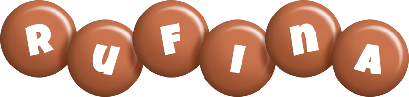 Rufina candy-brown logo