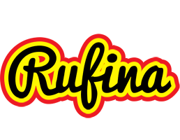 Rufina flaming logo