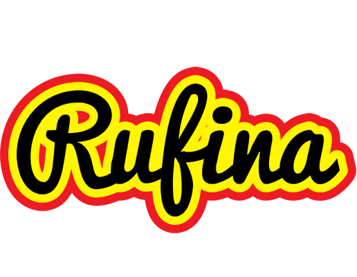 Rufina flaming logo