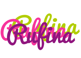 Rufina flowers logo