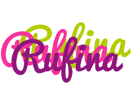 Rufina flowers logo