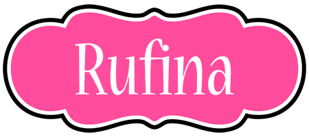 Rufina invitation logo