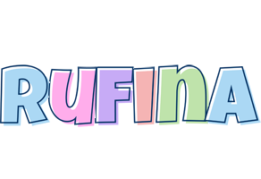 Rufina pastel logo