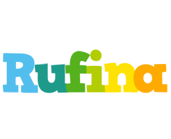 Rufina rainbows logo