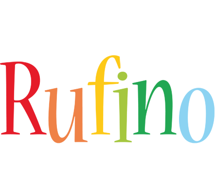 Rufino birthday logo