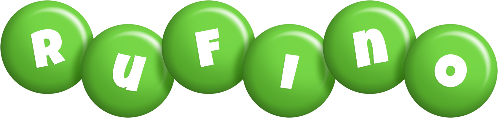 Rufino candy-green logo