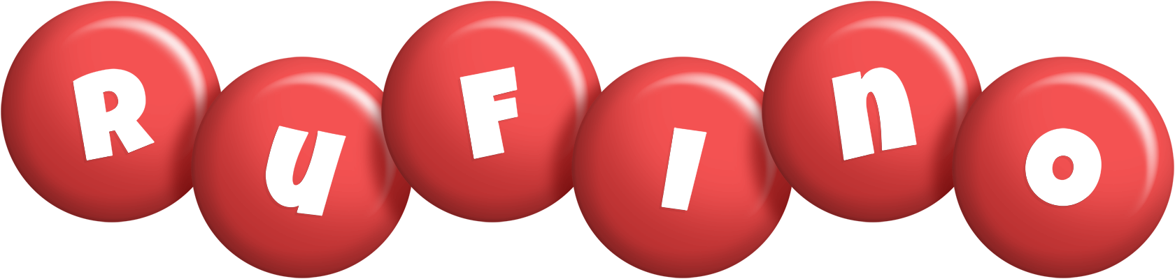 Rufino candy-red logo