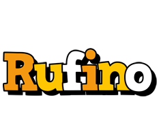 Rufino cartoon logo