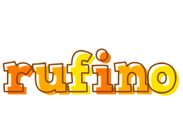 Rufino desert logo