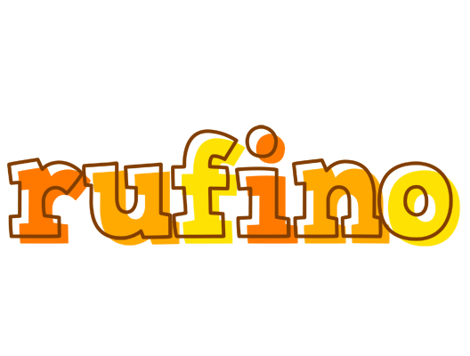Rufino desert logo