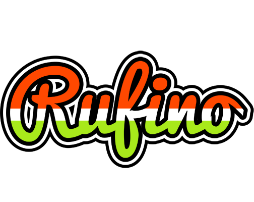 Rufino exotic logo