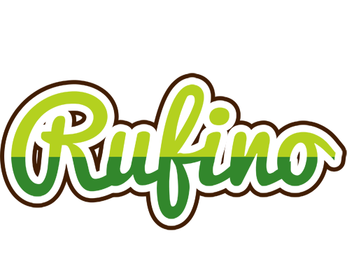 Rufino golfing logo