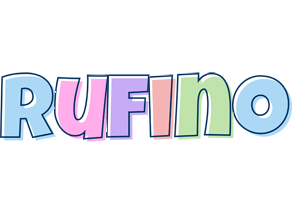 Rufino pastel logo