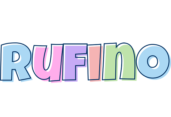 Rufino pastel logo