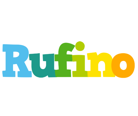 Rufino rainbows logo