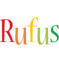 Rufus birthday logo