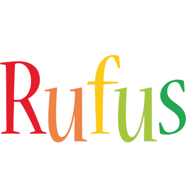 Rufus birthday logo