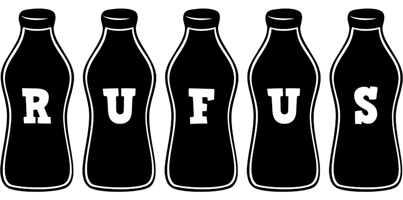 Rufus bottle logo