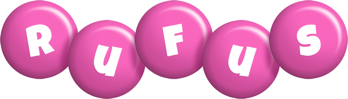 Rufus candy-pink logo