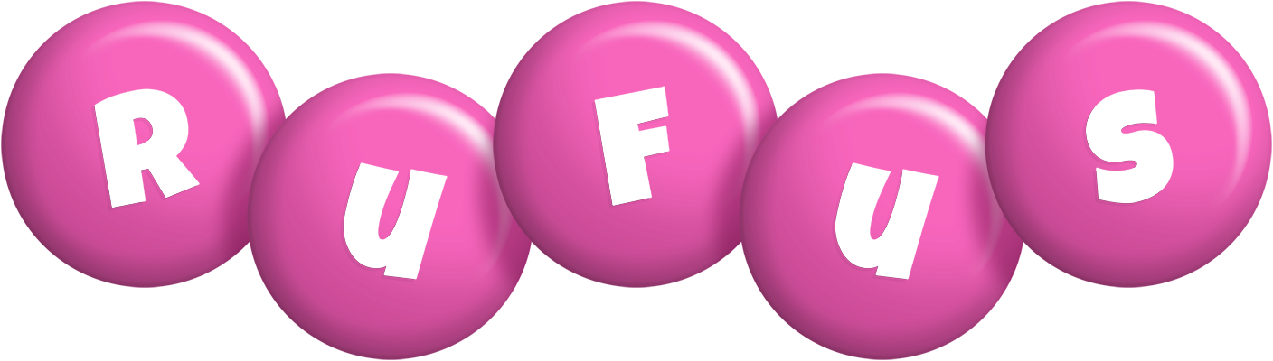 Rufus candy-pink logo