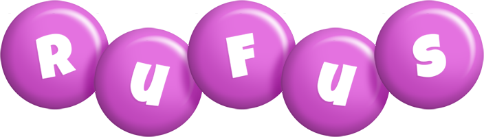 Rufus candy-purple logo