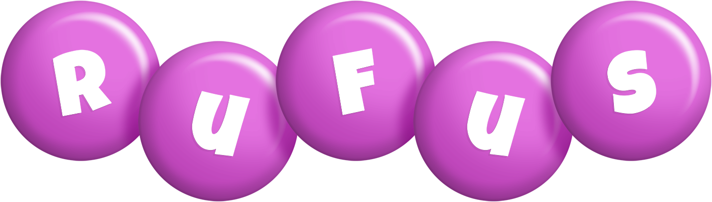Rufus candy-purple logo