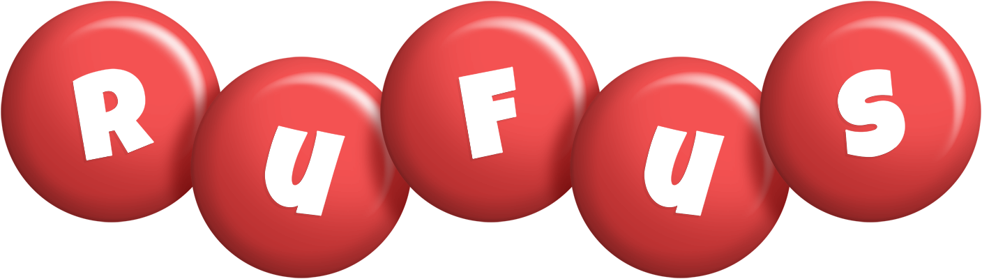 Rufus candy-red logo
