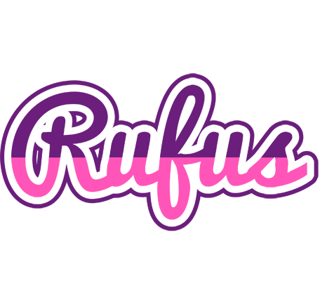 Rufus cheerful logo