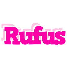 Rufus dancing logo