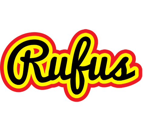 Rufus flaming logo