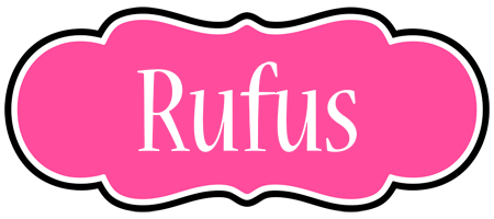 Rufus invitation logo