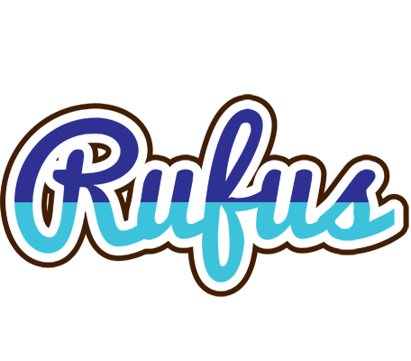 Rufus raining logo