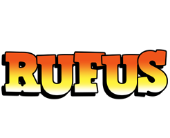 Rufus sunset logo