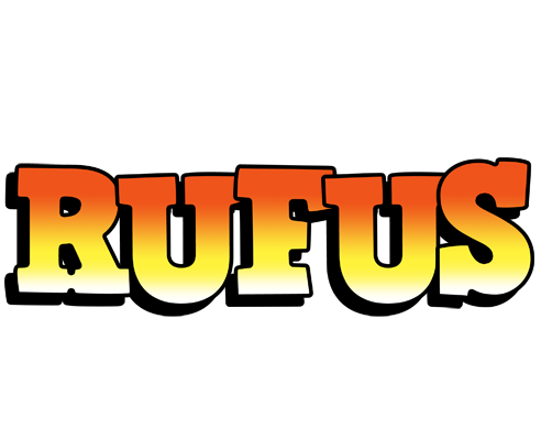 Rufus sunset logo