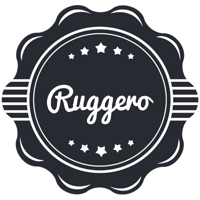 Ruggero badge logo