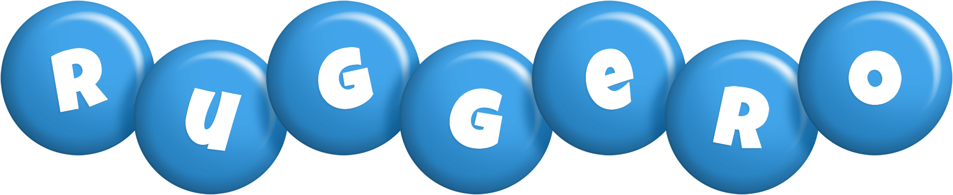 Ruggero candy-blue logo