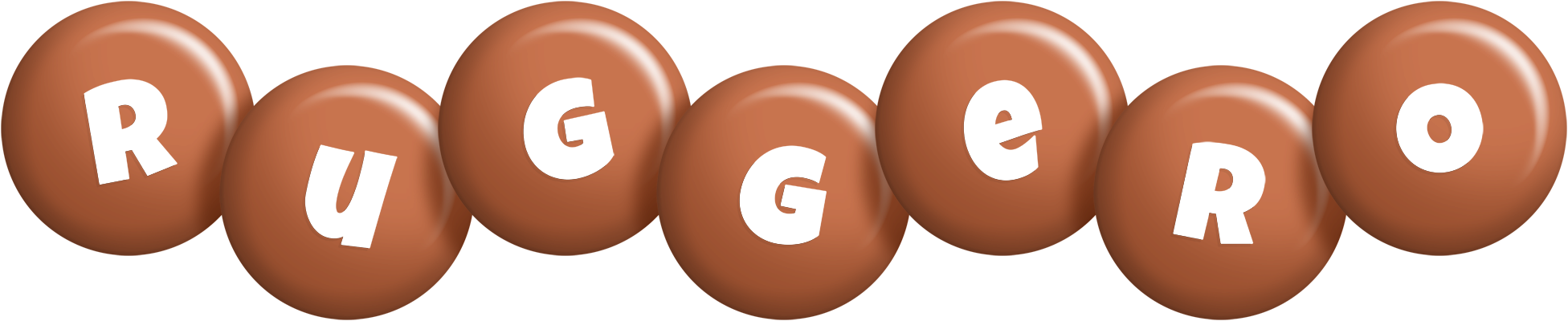 Ruggero candy-brown logo