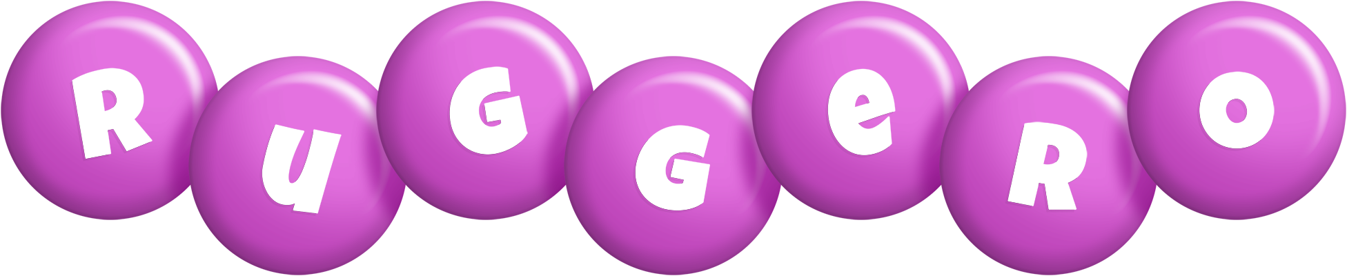 Ruggero candy-purple logo