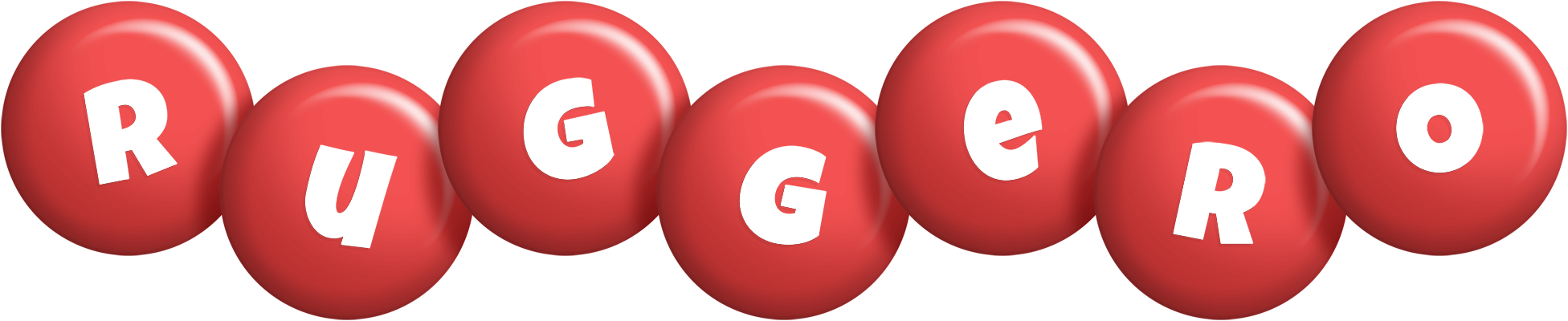 Ruggero candy-red logo