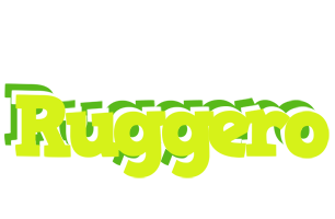 Ruggero citrus logo