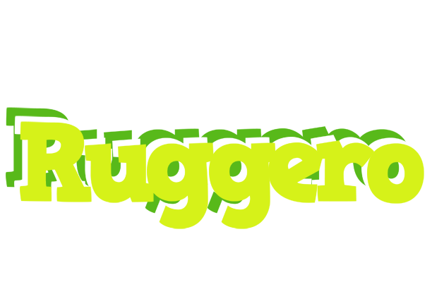 Ruggero citrus logo