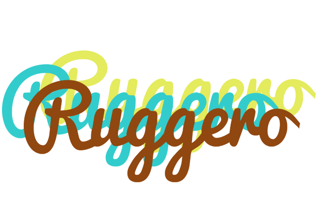 Ruggero cupcake logo
