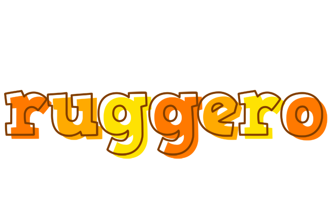 Ruggero desert logo