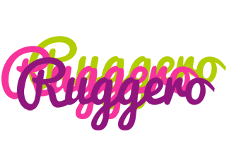 Ruggero flowers logo